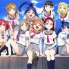 Aesthetic Love Live Anime paint by number