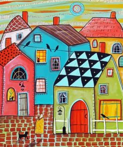 Aesthetic Town Karla Gerard paint by number