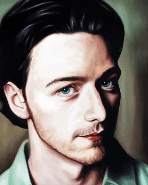 Aesthetic James Mcavoy Paint by number