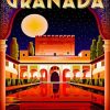 Alhambra Spain paint by number