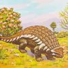 Ankylosaurus Animal paint by number