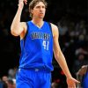 Basketballer Dirk Nowitzki paint by number