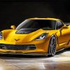 Chevrolet Corvette Z06 paint by number