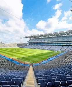 Croke Park Stadium paint by number