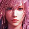 Cute Lightning Final Fantasy XIII paint by number