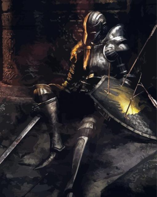 Demon Souls Paint by number