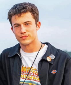 Dylan Minnette paint by number