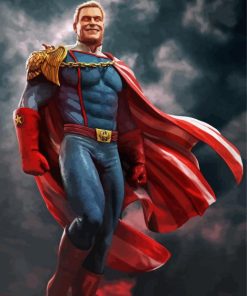 Homelander Character paint by number