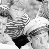 Monochrome Andy Griffith Show paint by number