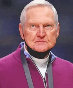 Old Jerry West paint by number