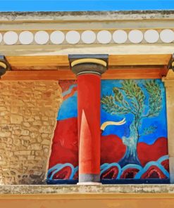 Palace Of Knossos paint by number