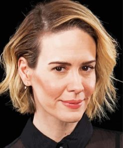 Sarah Paulson paint by number