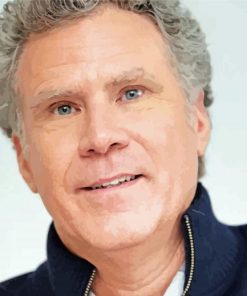 The Actor Will Ferrel paint by number