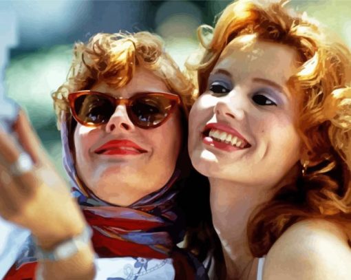 Thelma And Louise paint by number