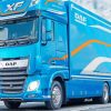 Trucks Daf paint by number