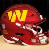 Washington Commanders Helmet paint by number