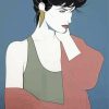 Woman By Patrick Nagel paint by number