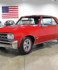 1964 Pontiac Gto paint by number