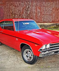 1969 Chevelle Ss 396 paint by number