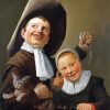 A Boy And A Girl With A Cat And An Eel Judith Leyster paint by number