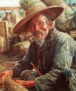 Aesthetic Chinese Farmer paint by number