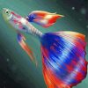 Aesthetic Guppy Fish Paint by number