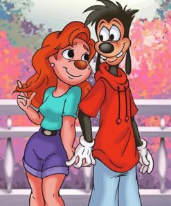 Aesthetic Max And Roxanne paint by number