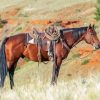 Aesthetic Ranch Horse paint by number