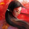 Aesthetic Vietnamese Girl Paint by number