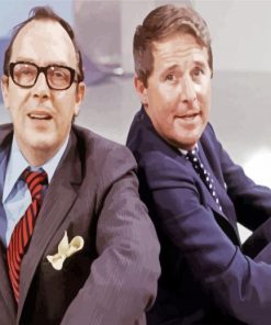 Aesthetic Morecambe And Wise Illustartion paint by number