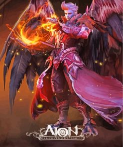 Aion The Tower Of Eternity Character Poster Paint by number