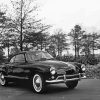 Black And White Karmann Ghia paint by number