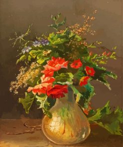 Blumenstilleben Jean Baptiste Robie paint by number