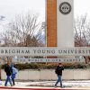 Brigham Young University Utah paint by number