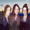 Bronte Sisters Art Paint by number