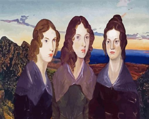 Bronte Sisters Art Paint by number