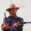 Cint Eastwood Outlaw Josey Wales Paint by number