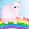 Cute Fluffy Unicorn paint by number