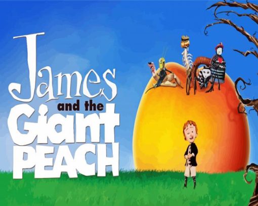 Disney James And The Giant Peach Paint by number