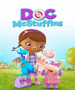 Doc McStuffins Disney Junior paint by number