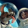 Dog In Space paint by number