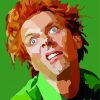 Drop Dead Fred Art paint by number