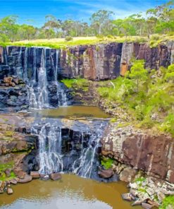 Ebor Falls Armidale paint by number