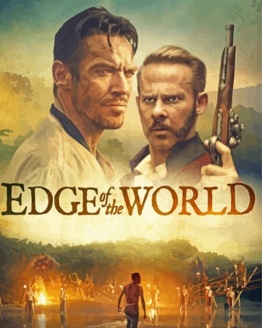 Edge Of The World Film Poster paint by number