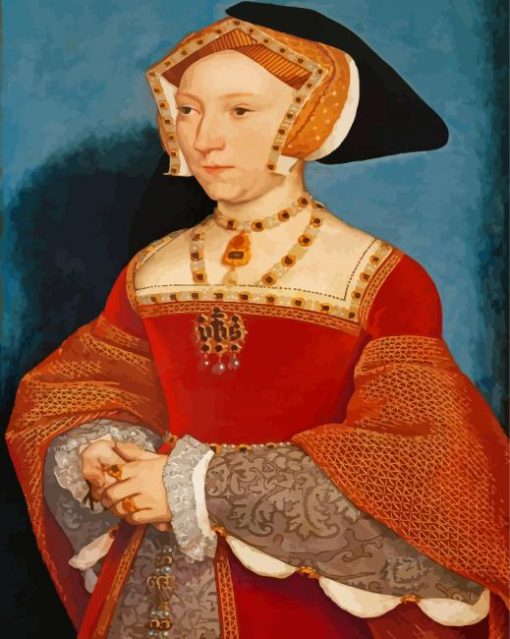 England Queen Catherine Howard Paint by number