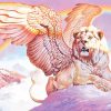 Fantasy Lion Wings paint by number