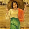 Filipina Woman Art paint by number