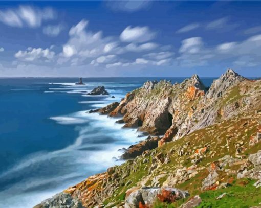 France Pointe Du Raz paint by number