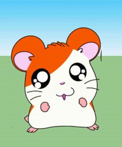 Hamtaro Anime paint by number