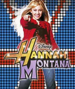 Hannah Montana Poster paint by number